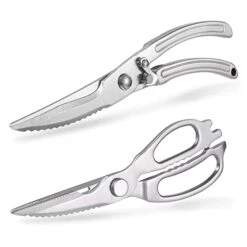 Heavy Duty Forged Poultry Shears,SinYe All PurPose Kitchen Shears With Magnetic Holder For Fridge,Pack Of 2 -Peugeot Shop 41OX3RTyLSL