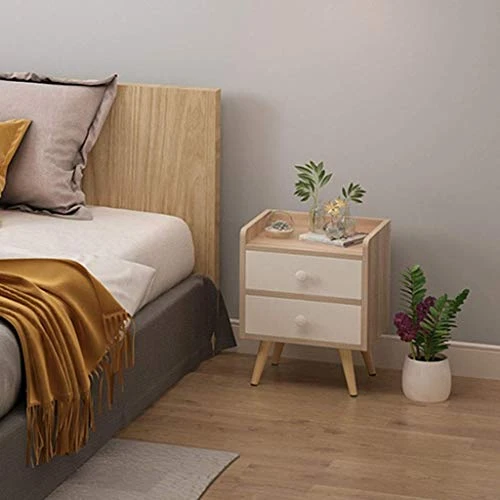 Nordic Bedside Table Bedroom Storage Cabinet Bedside Cabinet Minimalist Locker Bed European Small Cabinet 2 Nordic Bedside Table Bedroom Storage Cabinet Bedside Cabinet Minimalist Locker Bed European Small Cabinet - Image 2