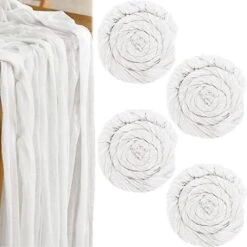 4 Pieces Gauze Cheesecloth Table Runner Cheese Cloth Runner For Wedding Tablecloth Boho Rustic Event Centerpiece Runner For Reception Bridal Shower Birthday Table Decor (Light Brown, 35 X 157 Inch) -Peugeot Shop 41ObsumLfvL. AC