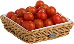 Westmark Saleen Rectangular Wicker Basket With Porcelain Insert, 9,5 X 9,5 X 7,5 Cm, Beige 10 Westmark Saleen Rectangular Wicker Basket With Porcelain Insert, 9,5 X 9,5 X 7,5 Cm, Beige -Peugeot Shop 41Oi5kaDrdL. AC