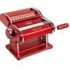 Marcato Atlas 150 Machine, Made In Italy, Red, Includes Pasta Cutter, Hand Crank, And Instructions
