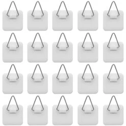 20pcs 1.25 Inch Plate Hangers For The Wall And Hangers Kit, Wall Plate Hangers For Home Office Photo Frames And Decorative Plates Board Painting