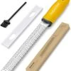 Classic Zester And Grater - Professional Kitchen Lemon Zester For Lime, Cheese, Garlic, Ginger, Chocolate, Vegetables, Fruits, Dishwasher Safe (Narrow)
