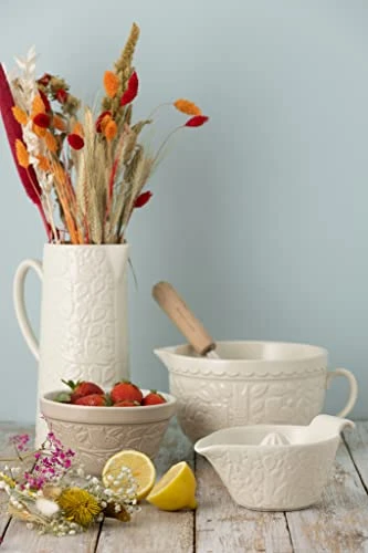 Mason Cash 2001.074 Forest Stoneware Juicer, Cream 2 Mason Cash 2001.074 Forest Stoneware Juicer, Cream - Image 2