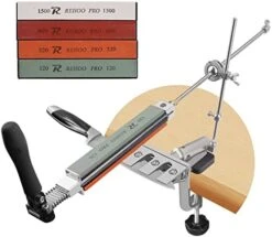 Upgraded Professional Knife Sharpener With 10 Whetstones, 360° Rotation Flip Design Fixed-Angle Stainless Steel Kitchen Chef Knife Sharpening Kit Abrasive Holding System Tools 11 Upgraded Professional Knife Sharpener With 10 Whetstones, 360° Rotation Flip Design Fixed-Angle Stainless Steel Kitchen Chef Knife Sharpening Kit Abrasive Holding System Tools -Peugeot Shop 41PMRgGh5EL. AC