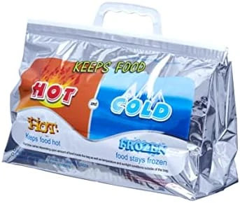 Hot And Cold Reusable Insulated Bag Food Storage For Frozen Items & Hot Items Including Lunch Bags & Grocery Shopping Bags Reinforced Heavy Duty Refrigerated Totes (1, 13"x7"x15.5") 8 Hot And Cold Reusable Insulated Bag Food Storage For Frozen Items & Hot Items Including Lunch Bags & Grocery Shopping Bags Reinforced Heavy Duty Refrigerated Totes (1, 13"x7"x15.5") - Image 8