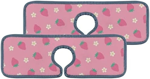 15" Microfiber Cloth Kitchen Faucet Absorbent Mat Splash Guard Drip Water Catcher Countertop Drying Protector Pads Faucet Behind For Bedroom Farmhouse Orange Halloween Pumpkins With Bats Stars 10 15" Microfiber Cloth Kitchen Faucet Absorbent Mat Splash Guard Drip Water Catcher Countertop Drying Protector Pads Faucet Behind For Bedroom Farmhouse Orange Halloween Pumpkins With Bats Stars - Image 10