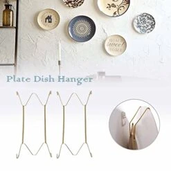 Wall Dish Spring Holder Dismountable Securing Clip Fixed Home Decor Wall Display Golden Dish Decoration Crafts 6/7/8/10/12/14/16 Inch(10 Inch) 17 Wall Dish Spring Holder Dismountable Securing Clip Fixed Home Decor Wall Display Golden Dish Decoration Crafts 6/7/8/10/12/14/16 Inch(10 Inch) -Peugeot Shop 41Pcu7b77jL