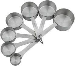 Measuring Cups And Measuring Spoons Set, Stainless Steel Measuring Cups And Spoons, 18/8 Steel Heavy Duty 8 Measuring Cups, 9 Measuring Spoons, Baking Measure Cups Spoons -Peugeot Shop 41PdOE0rzgS. AC