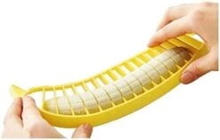 Salad Spinner 1 Piece Of Creative Plastic Banana Slicer Kitchen Gadget (Color : Yellow) 11 Salad Spinner 1 Piece Of Creative Plastic Banana Slicer Kitchen Gadget (Color : Yellow) -Peugeot Shop 41PikNRtUsL. AC