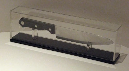 RCS Plastics Knife Display Case 14in Stand Fits Custom Work And Randall Knives 2 RCS Plastics Knife Display Case 14in Stand Fits Custom Work And Randall Knives - Image 2