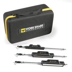 Work Sharp Upgrade Kit For Precision Adjust Knife Sharpener, Set Of 7 Abrasives And Carry Case