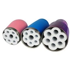 Cup Turner Foam - 4 Pieces Cup Turner Accessories Fit 10 20 Oz Tumbler Bottle For 0.84 ” PVC Pipe High Density Foam Partner For Cup Spinner Machine 1/2 Inch Wand -Peugeot Shop 41Q4ggyBqvL