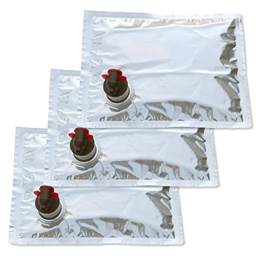 PortoVino Refill Dispenser Bag Compatible With Wine Purse - 3 Pack Spout Of 50oz. Each (1.5L) Flask Perfect For Parties And Concerts. Bladder Holds Up To 2 Bottles Of Wine Each! Reusable And BPA Free 1 PortoVino Refill Dispenser Bag Compatible With Wine Purse - 3 Pack Spout Of 50oz. Each (1.5L) Flask Perfect For Parties And Concerts. Bladder Holds Up To 2 Bottles Of Wine Each! Reusable And BPA Free