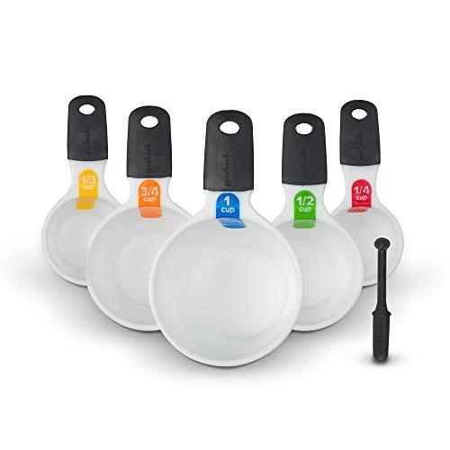 Cook Touch Dry Measuring Cup Set, Multi, White 5 Cook Touch Dry Measuring Cup Set, Multi, White - Image 5