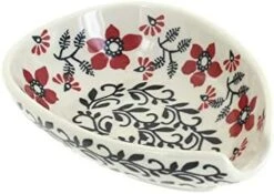 Ish Pottery Sage Floral Small Spoon Rest -Peugeot Shop 41QAkI6esoL. AC