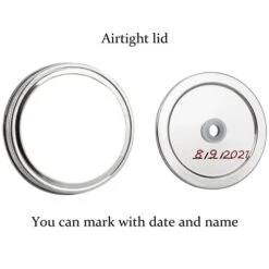 Jillmo Fermentation Kit, Stainless Steel Fermenting Kit For Wide Mouth Mason Jars (Jars Not Included) 10 Jillmo Fermentation Kit, Stainless Steel Fermenting Kit For Wide Mouth Mason Jars (Jars Not Included) -Peugeot Shop 41QAtIGZJXL