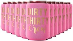 Irty Thirty Crew Can Coolers, 30th Birthday Party Coolies, Set Of 12, Black/White And Gold Thirtieth Birthday Cup Coolers, Perfect For Birthday Parties, Birthday Decorations (Black, Regular) 17 Irty Thirty Crew Can Coolers, 30th Birthday Party Coolies, Set Of 12, Black/White And Gold Thirtieth Birthday Cup Coolers, Perfect For Birthday Parties, Birthday Decorations (Black, Regular) -Peugeot Shop 41QBWOiQ1bL. AC