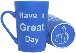 Funny Coffee Mug Have A Great Day Middle Finger Cup, 12 Oz 11 Funny Coffee Mug Have A Great Day Middle Finger Cup, 12 Oz -Peugeot Shop 41QGGKmb5GL. AC