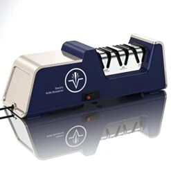 Professional Electric Knife Sharpeners For Kitchen Knives With Diamond Abrasives And Precision Angle Guides, Multifunctional 3-Stage Slots, Applicable To Straight Knife And Ceramic Knife