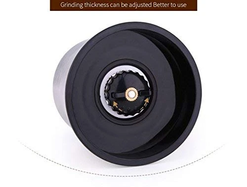 Stainless Steel Manual Grips Glass Salt Pepper Grinder Seasoning Bottle (7.5", Silver) 4 Stainless Steel Manual Grips Glass Salt Pepper Grinder Seasoning Bottle (7.5", Silver) - Image 4