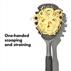 OXO Good Grips Pasta Scoop Strainer,Gray -Peugeot Shop 41QXTg083wL