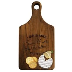 Sonalized Cheese Maple Walnut Cutting Or Serving Board - Custom Monogrammed (Walnut) 9 Sonalized Cheese Maple Walnut Cutting Or Serving Board - Custom Monogrammed (Walnut) -Peugeot Shop 41QeRZZM5SL