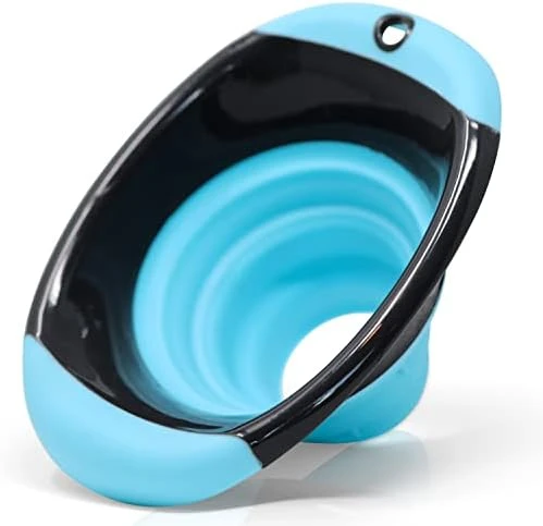 Kitchen Canning Funnel – Collapsible Silicone Food Funnel For Wide Mouth And Regular Mason Jars – Flexible Use For Coffee, Liquid, Jam, Cooking, Baking, Crafts - Teal/Gray 6 Kitchen Canning Funnel – Collapsible Silicone Food Funnel For Wide Mouth And Regular Mason Jars – Flexible Use For Coffee, Liquid, Jam, Cooking, Baking, Crafts - Teal/Gray - Image 6