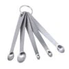 5 Pcs/Set Stainless Steel Measuring Spoons Spoon Cup Baking Utensils Mini Coffee Spoons Kitchen Baking Tools Set