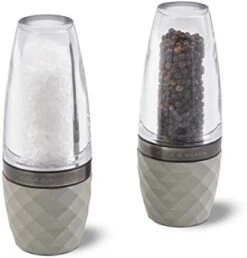 Cole & Mason H321806 City Salt And Pepper Mills | Precision+ Stemless | Concrete/Acrylic | 160 Mm | Gift Set | Includes 2 X Salt And Pepper Grinders | Lifetime Mechanism Guarantee 13 Cole & Mason H321806 City Salt And Pepper Mills | Precision+ Stemless | Concrete/Acrylic | 160 Mm | Gift Set | Includes 2 X Salt And Pepper Grinders | Lifetime Mechanism Guarantee -Peugeot Shop 41QzH6lKxFL. AC
