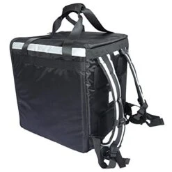 PK-76F: Large Doubledeck Insulated Pizza/Food Delivery Backpack, 16"x 15"x 18", With Divider, Cup Holder. Waterproof Thermal Food Take-Out Box, Keep Hot/Cold, 76Liters (Black) 8 PK-76F: Large Doubledeck Insulated Pizza/Food Delivery Backpack, 16"x 15"x 18", With Divider, Cup Holder. Waterproof Thermal Food Take-Out Box, Keep Hot/Cold, 76Liters (Black) -Peugeot Shop 41R5oRbZbOL