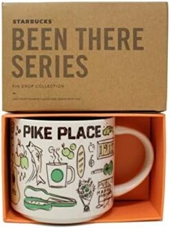 Starbucks Been There Series - Pike Place Market Mug, 14 Fl Oz -Peugeot Shop 41RLVafjNGL. AC