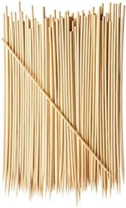 [100 Count] 12 Inch Bamboo Skewers For Shish Kabob, Grilling, Fruits, Appetizers, And Cocktails -Peugeot Shop 41RLbhHTQyL. AC
