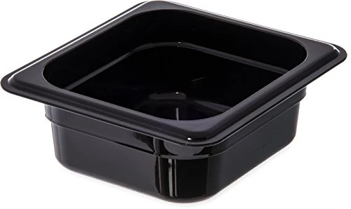 Carlisle FoodService Products 3086003 StorPlus High Heat Food Pan, 2.5" Deep, Third Size, Black, 1/3 Size (Pack Of 6) 15 Carlisle FoodService Products 3086003 StorPlus High Heat Food Pan, 2.5" Deep, Third Size, Black, 1/3 Size (Pack Of 6) - Image 15