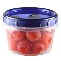 Twist Top Food Deli Containers Screw And Seal Lid 16 Oz Stackable Reusable Plastic Storage Container 12 Pack. 10 Twist Top Food Deli Containers Screw And Seal Lid 16 Oz Stackable Reusable Plastic Storage Container 12 Pack. -Peugeot Shop 41RPjcYuToL