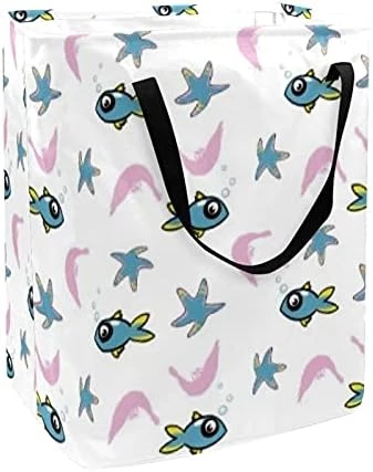 Laundry Hamper Basket Collapsible Large Clothes Basket Storage Basket Waterproof With Circle 12 Laundry Hamper Basket Collapsible Large Clothes Basket Storage Basket Waterproof With Circle - Image 12