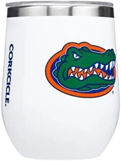 Corkcicle Stemless - 12oz NCAA Triple Insulated Stainless Steel Stemless Wine Glass, Auburn Tigers, Big Logo -Peugeot Shop 41Rbq9WnsL. AC