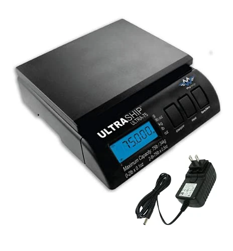 Ultraship 75 Lb Electronic Digital Shipping Postal Kitchen Scale (ultra-75) 1 Ultraship 75 Lb Electronic Digital Shipping Postal Kitchen Scale (ultra-75)