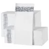 Elinnee Disposable Hand Towels For Bathroom, 200 Linen-Feel Decorative Paper Guest Towels, Soft And Absorbent Paper Napkin For Kitchen, Wedding, Party, Dinner, Or Event, White And Silver