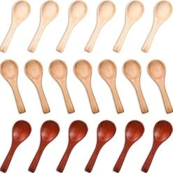 50 Pieces Small Wooden Spoons, 3.5'' L, Mini Nature Spoons Wood Honey Teaspoon Cooking Condiments Spoons For Kitchen Seasoning Jar Coffee Tea Sugar -Peugeot Shop 41Rl xtBziL. AC