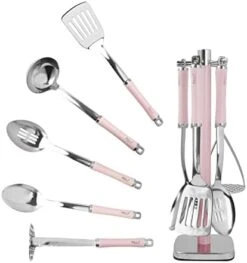 Tainless Steel Kitchen Gadget Set,5PCS Kitchen Accessories With Pizza Cutter, Can Opener, Y Peeler, Grater And Gadgets Holder -Peugeot Shop 41RrZWH9DXL. AC