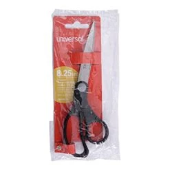 Universal Stainless Steel Office Scissors, 8.5" Long, 3.75" Cut Length, Black Offset Handle 13 Universal Stainless Steel Office Scissors, 8.5" Long, 3.75" Cut Length, Black Offset Handle -Peugeot Shop 41RreBlOhGL
