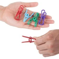 - Chip Clips, 18 Pack, 2 Inch, Assorted Colors, Utility PVC-Coated Clips, Bag Clips, Clips For Food Packages, Food Clips, Kitchen Clips, Bag Clips For Food, Chip Bag Clip -Peugeot Shop 41RzS7ZVH6L