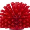 PARTA 45006EC05 Plastic Multi-Purpose Valve Brush, Pipe Brush, Round Brush With Polyester Bristles, Color Coded For Commercial Cleaning, Kitchen, Restaurant, Bathroom, 4.3 X 6 X 4.3 Inches, Red