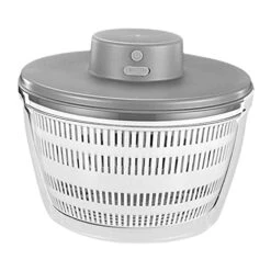 Bothyi Rechargeable Electric Salad Automatic Quick Drying Large Capacity Strainer For Salad, Grey