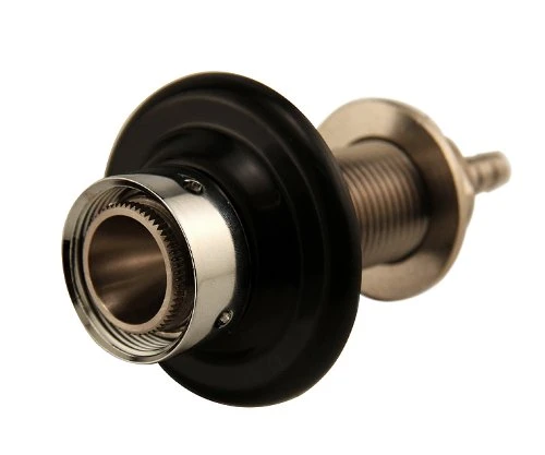 Kegco SHANK3-ASC 3-1/8" Long All SS Contact Shank With Nipple Assembly - 3/16" I.D. Bore 3 Kegco SHANK3-ASC 3-1/8" Long All SS Contact Shank With Nipple Assembly - 3/16" I.D. Bore - Image 3