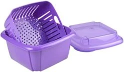 3-in-1 Berry Box, 2 Pint, Blue 18 3-in-1 Berry Box, 2 Pint, Blue -Peugeot Shop 41SalY88phL. AC