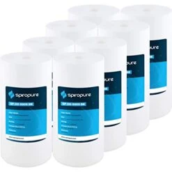 Replacement For DGD-5005 155357-43 SDC-45-1005 10x4.5 Polypropylene 5 Micron Sediment Filter (8 Pack)