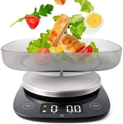 Food Weight Scale With Bowl - Super Accurate, Single Sensor, Digital Kitchen Scale | Master Food Prep With A Custom-Built Bowl That Fits On Top | A Greater Goods Product Designed In St. Louis -Peugeot Shop 41SsvTQoZ4L. AC