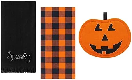 Use Living Fall Buffalo-Check Table Runner, Seasonal Farmhouse Table Runner, 13" W X 70" L, Orange And Black 13 Use Living Fall Buffalo-Check Table Runner, Seasonal Farmhouse Table Runner, 13" W X 70" L, Orange And Black - Image 13